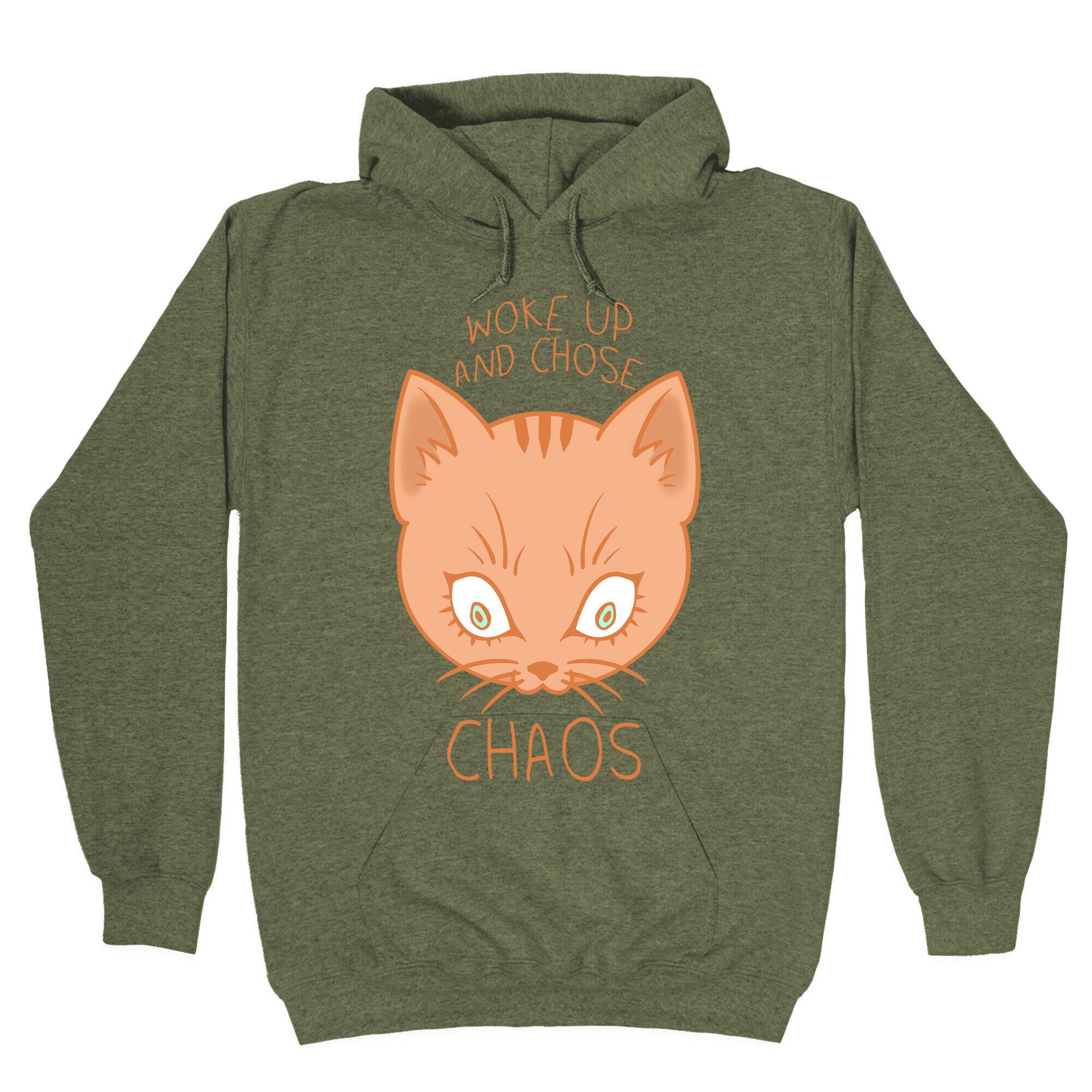Woke Up And Chose Chaos Hoodie